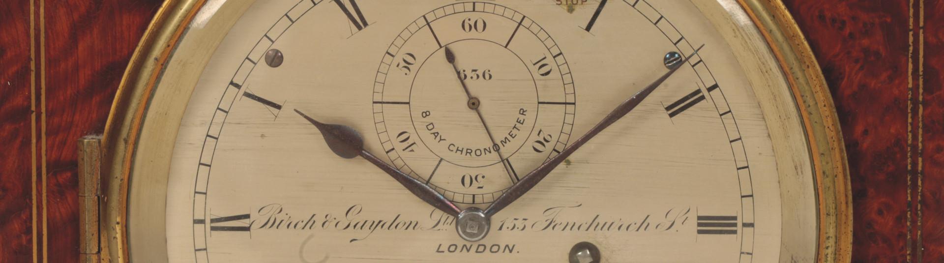 Close-up of clock face 2020